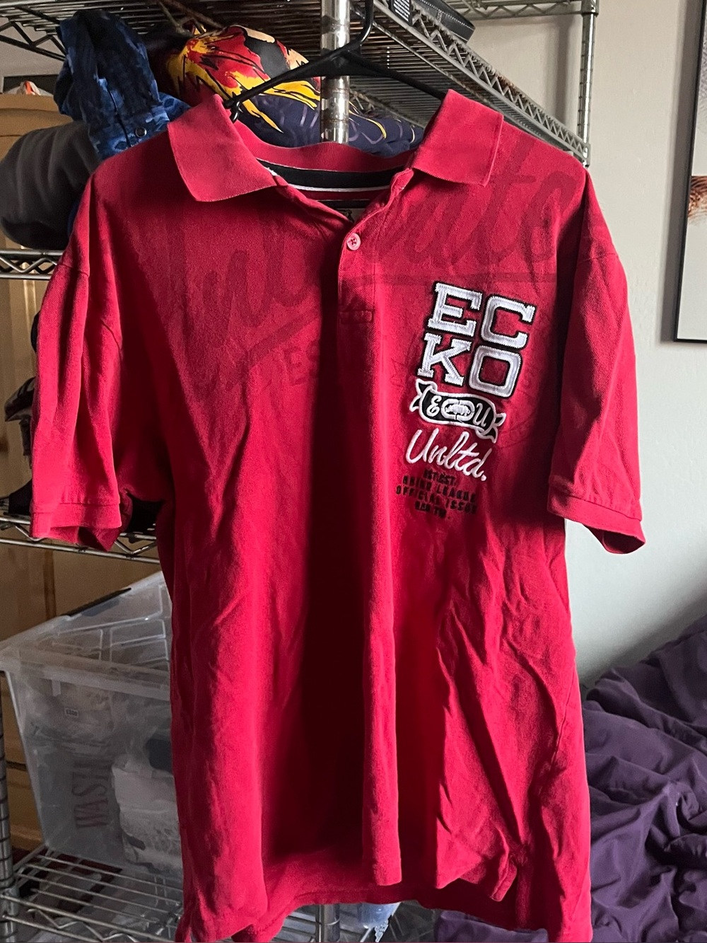 Vintage Y2K Ecko Red Polo